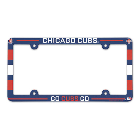 Chicago Cubs Plastic License Plate Frame