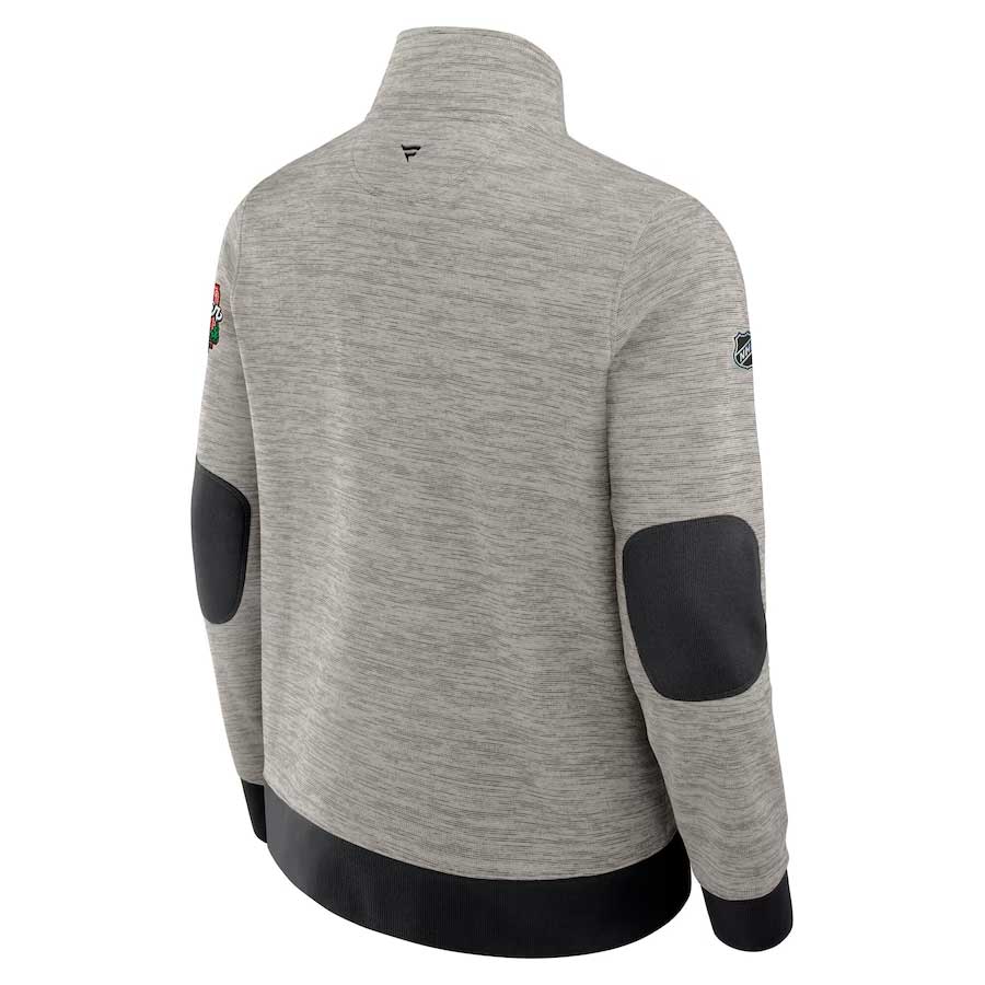 Chicago Blackhawks 2025 Winter Classic Authentic Pro Quarter Zip Sweatshirt