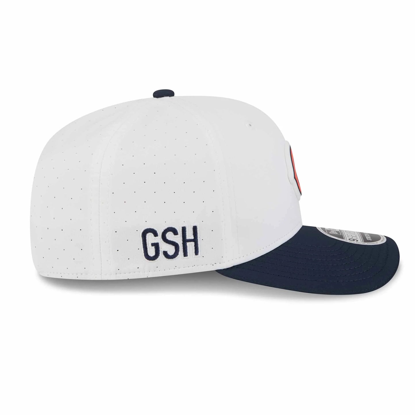Chicago Bears Training White C 9SEVENTY Stretch Snap New Era Hat