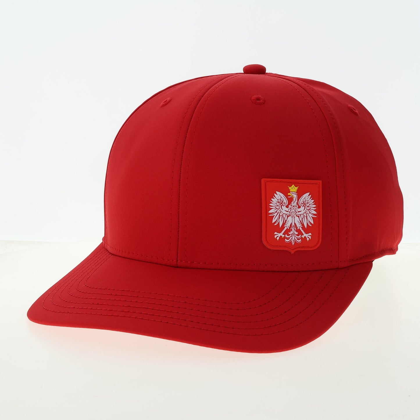 Polska Back 9 Adjustable Red Legacy Hat
