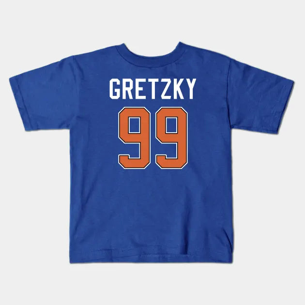 Mitchell & Ness Youth NHL Edmonton Oilers Gretzky T-Shirt