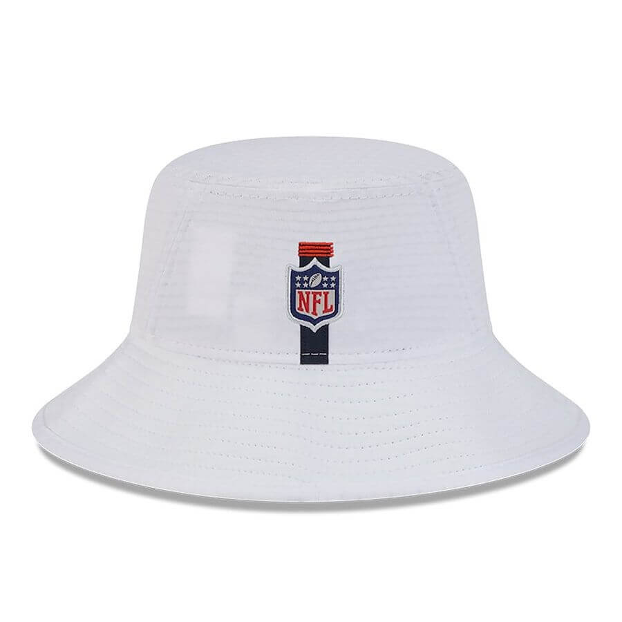 White Chicago Bears 2024 NFL Training Camp Stretch Bucket Hat