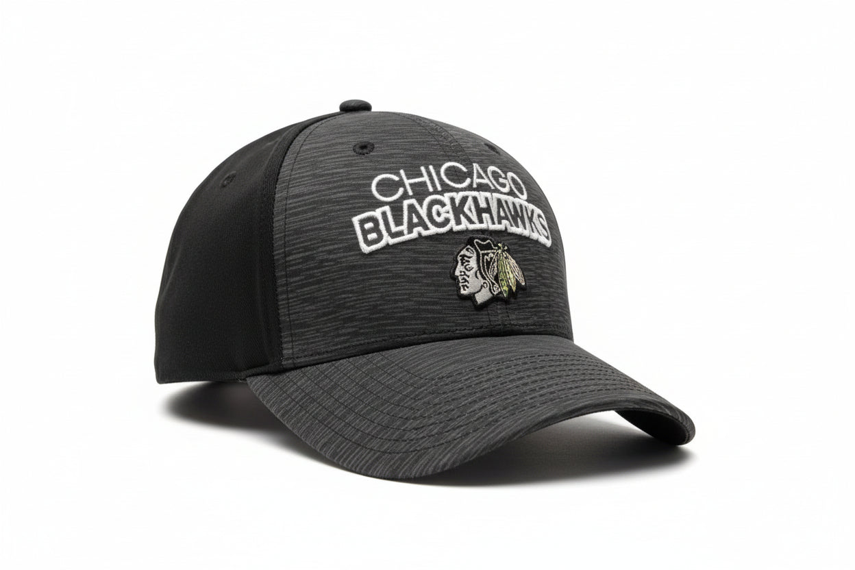 Blackhawks Authentic Pro Stretch Fit NHL Luminous Hat