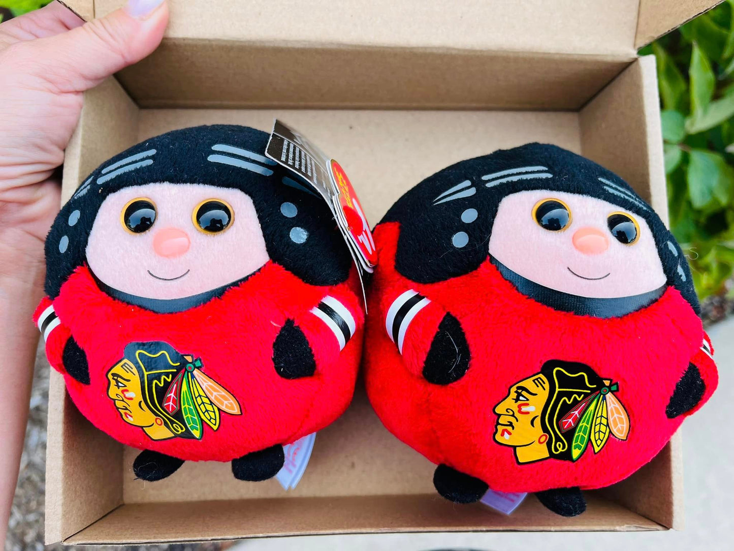 Chicago Blackhawks NHL ty Player Beanie Ballz - Red
