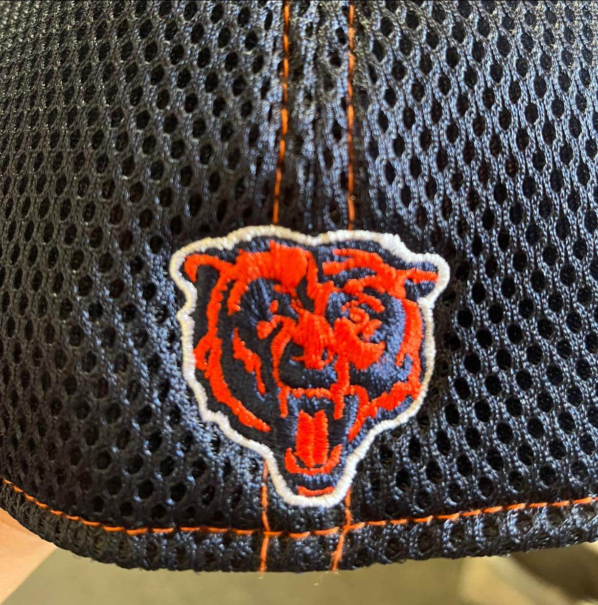 New Era Men's Chicago Bears 39Thirty Neoflex Navy Stretch Fit Hat