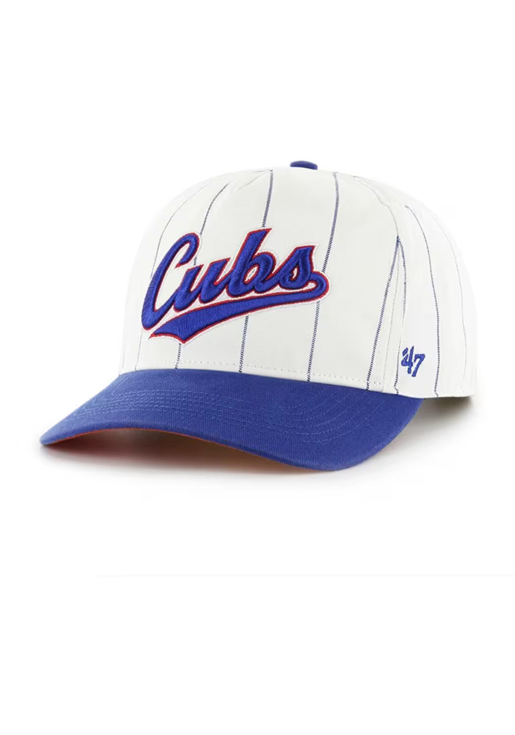Chicago Cubs Pinstripe Double Header '47 Hitch Adjustable Hat