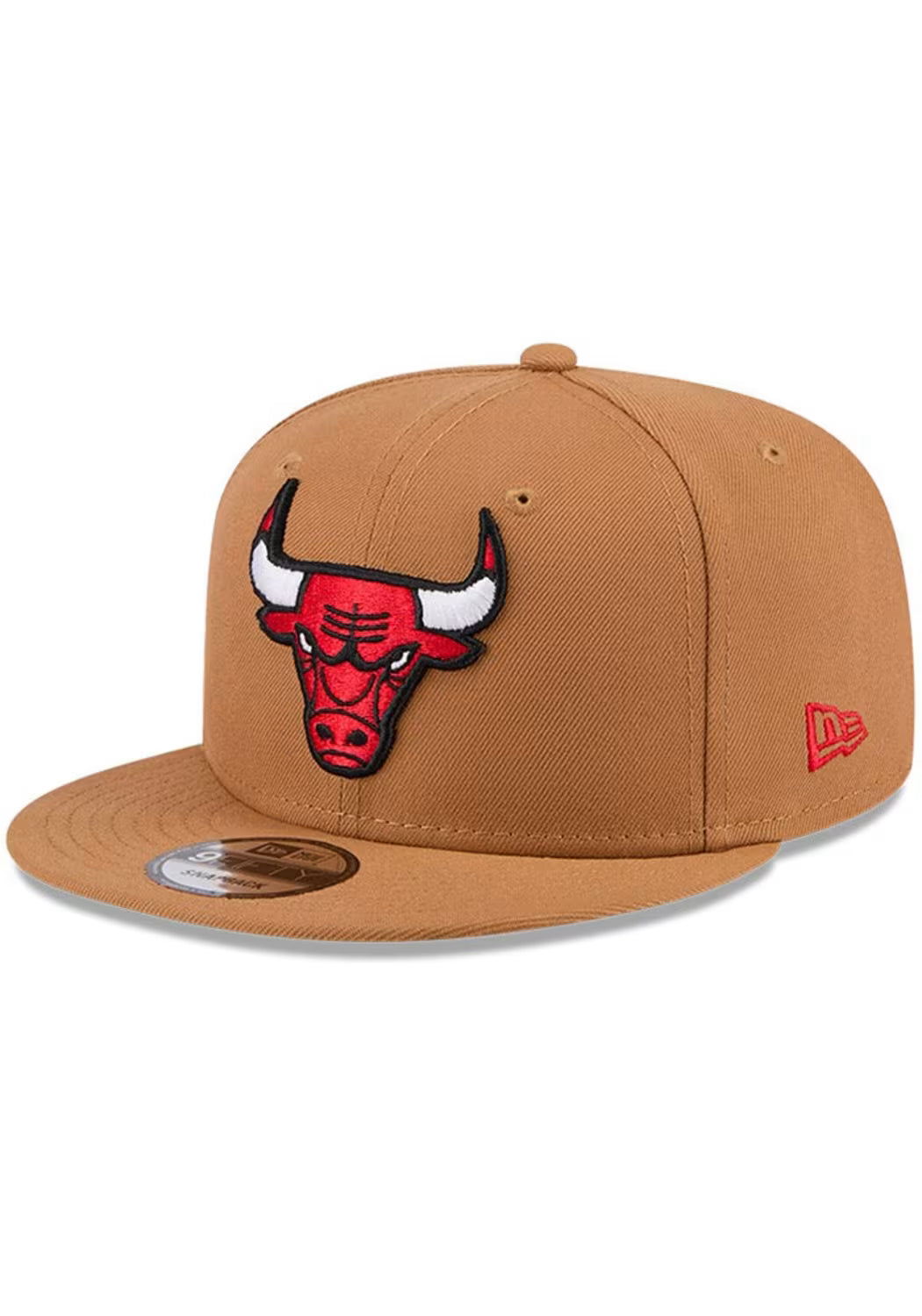 Chicago Bulls 9FIFTY New Era Camel Color Hat Snapback