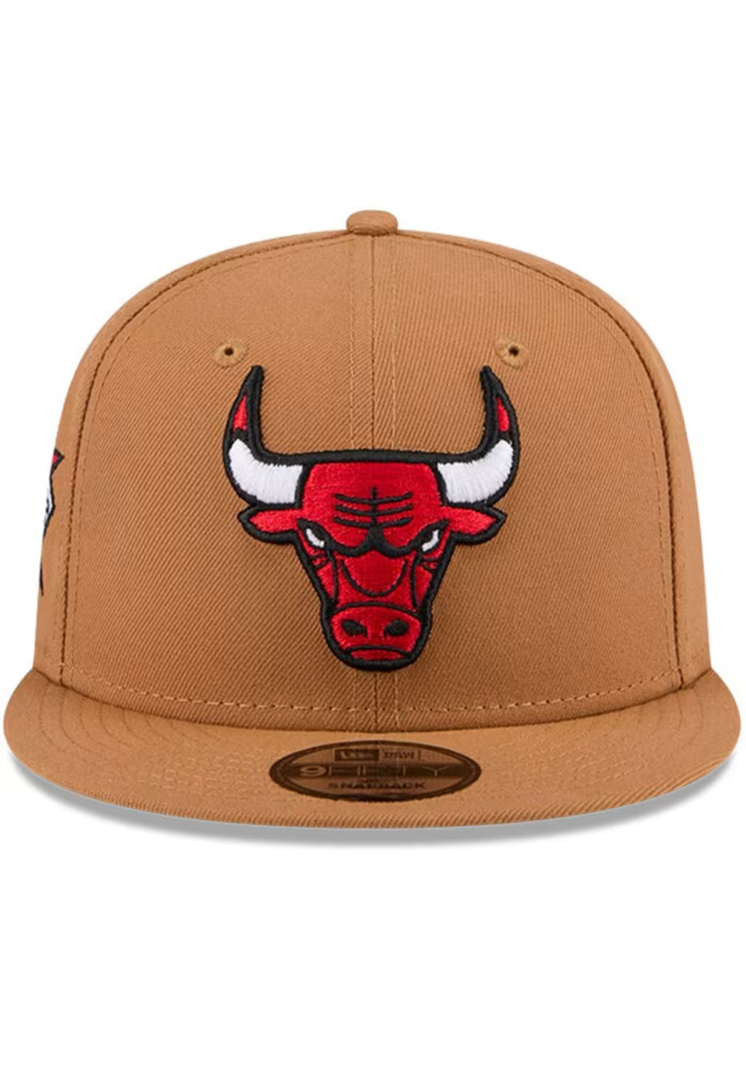 Chicago Bulls 9FIFTY New Era Camel Color Hat Snapback
