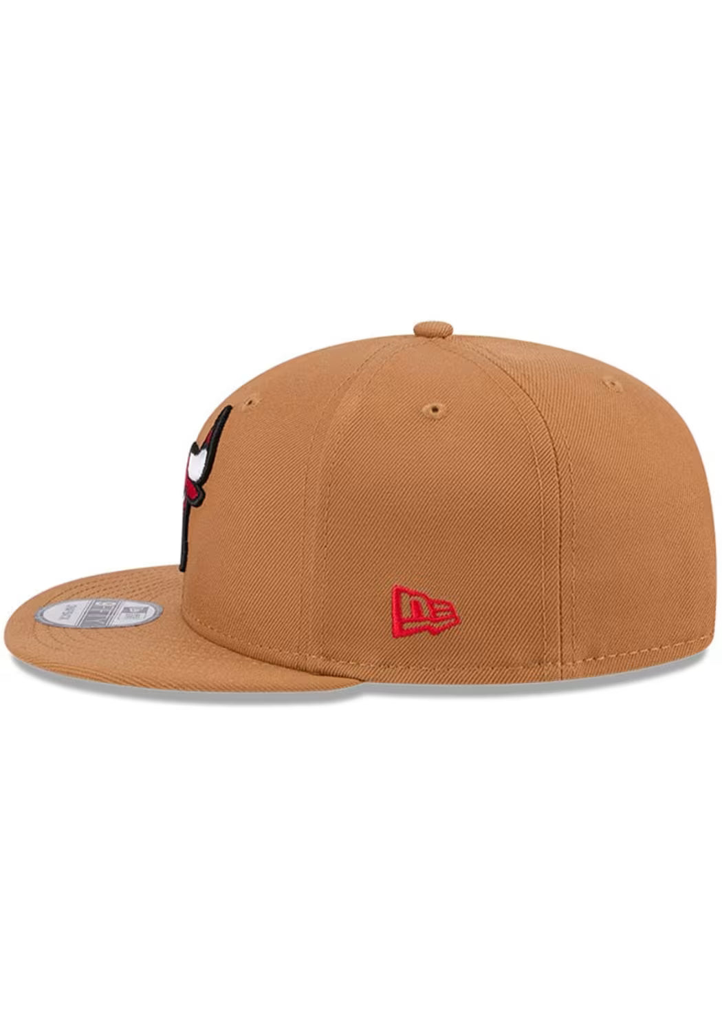 Chicago Bulls 9FIFTY New Era Camel Color Hat Snapback