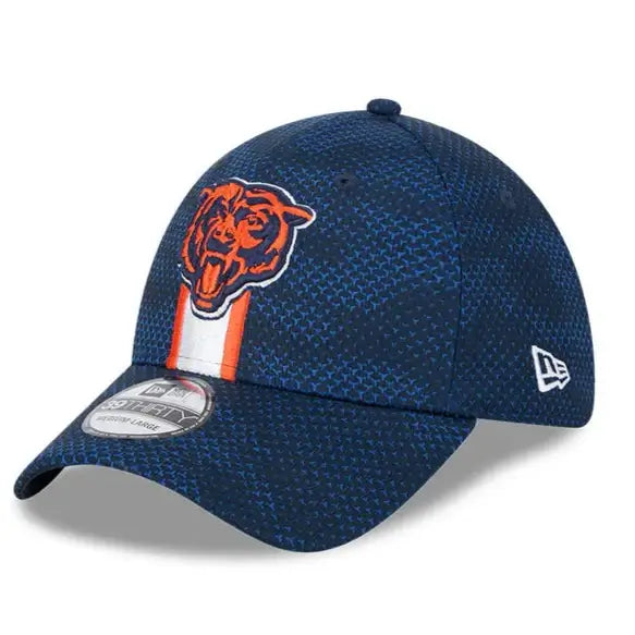 Chicago Bears New Era 39THIRTY 2024 Sideline Flex Fit Hat