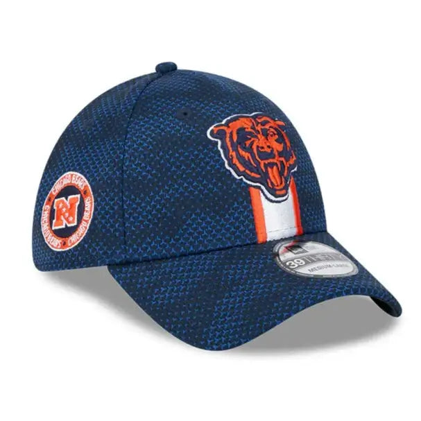 Chicago Bears New Era 39THIRTY 2024 Sideline Flex Fit Hat