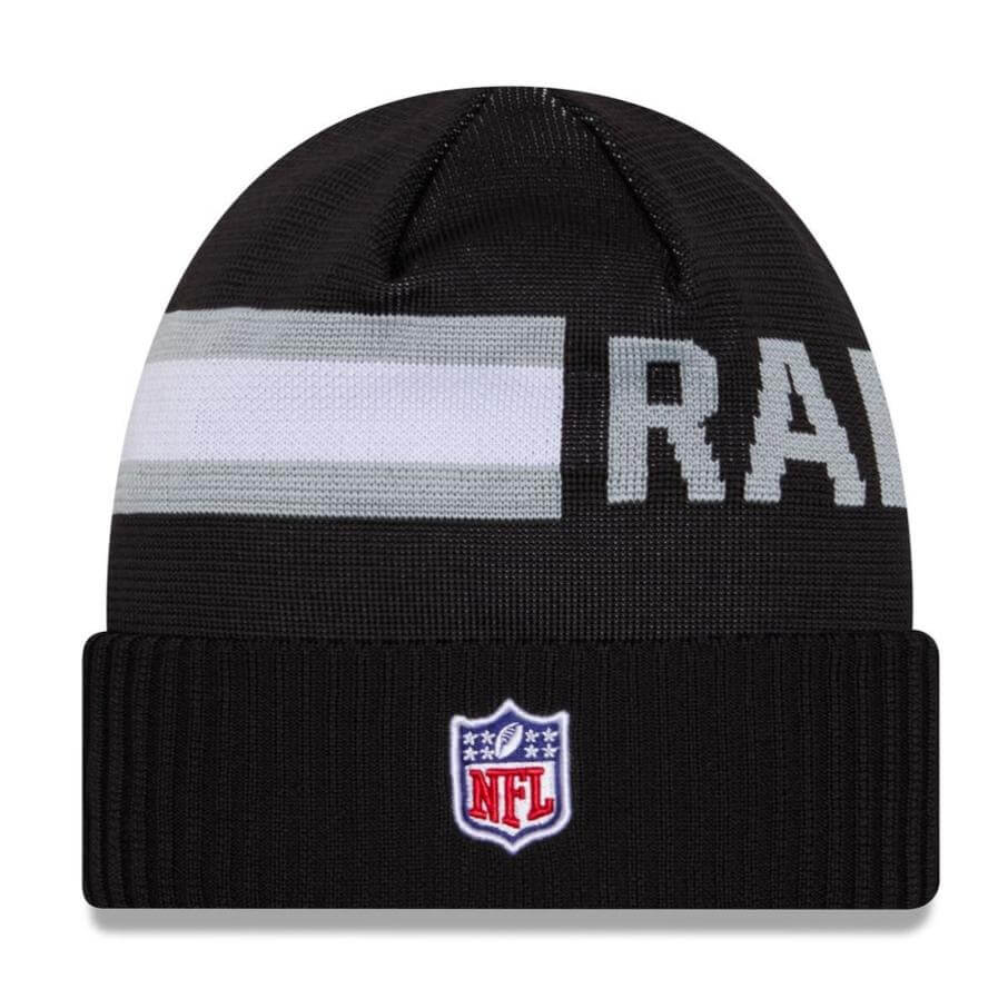 Las Vegas Raiders 2024 Cold Weather Tech Knit Beanie New Era