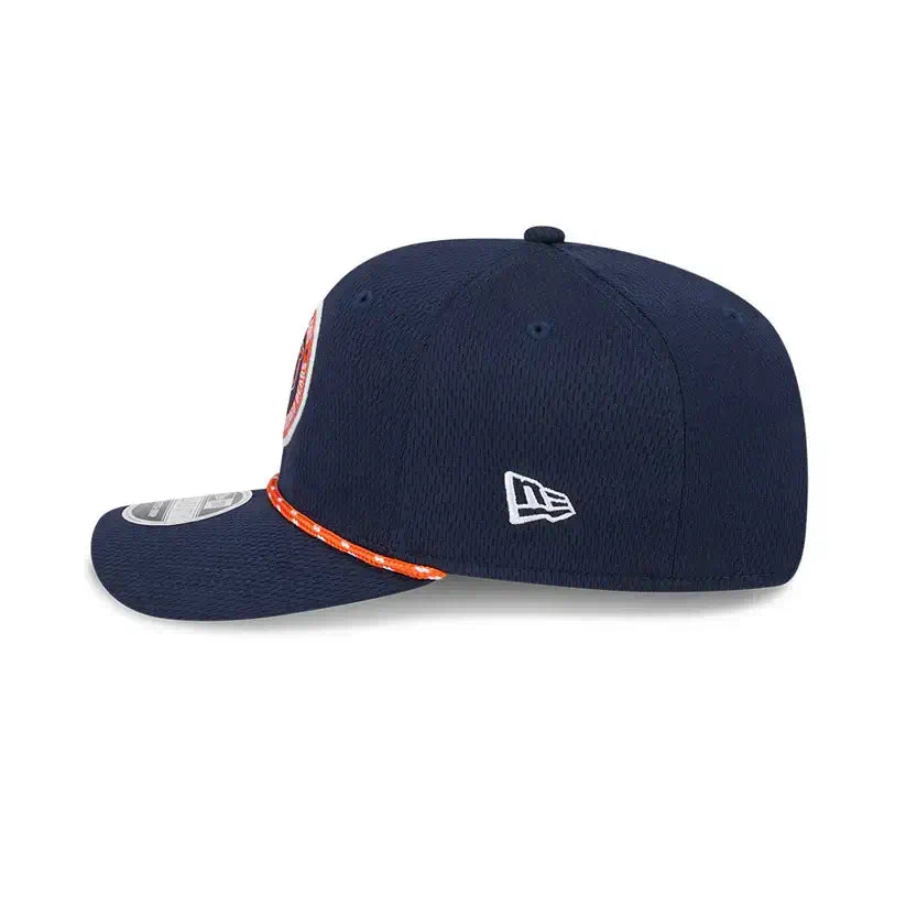 New Era Chicago Bears Navy Blue 2024 Sideline Rope JR 9SEVENTY Youth Adjustable Hat