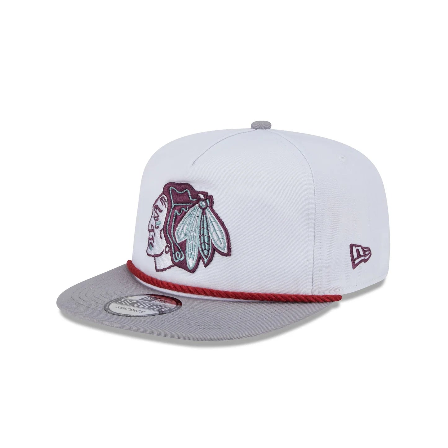 Chicago Blackhawks Optic White Golfer Hat