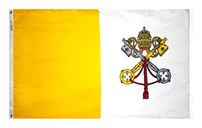 Vatican 3x5 Feet Flag 100D Rough Tex