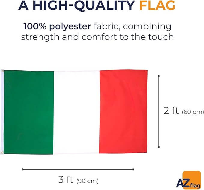 Italy 2x3 Flag Super - Polyester