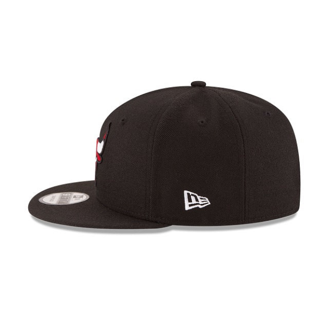 left side new era cap bulls chicago team