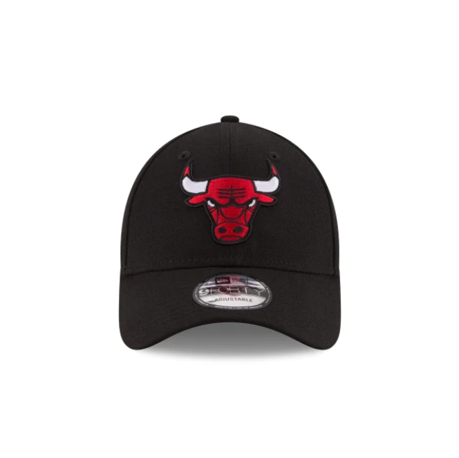 front new era hat bulls baskedball team