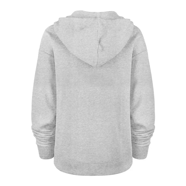 Chicago Bears '47 Women's Grey Wrapped Up Kennedy Hoodie