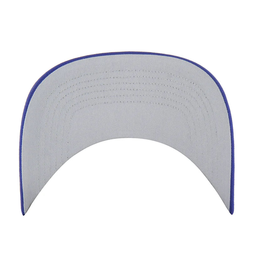 Chicago Cubs White/Royal Diamond Cut '47 Hitch Adjustable Hat