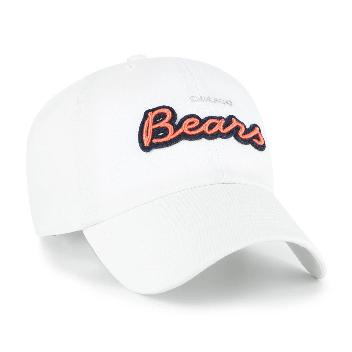 Chicago Bears Women's 47 Trendy Script Cap - White