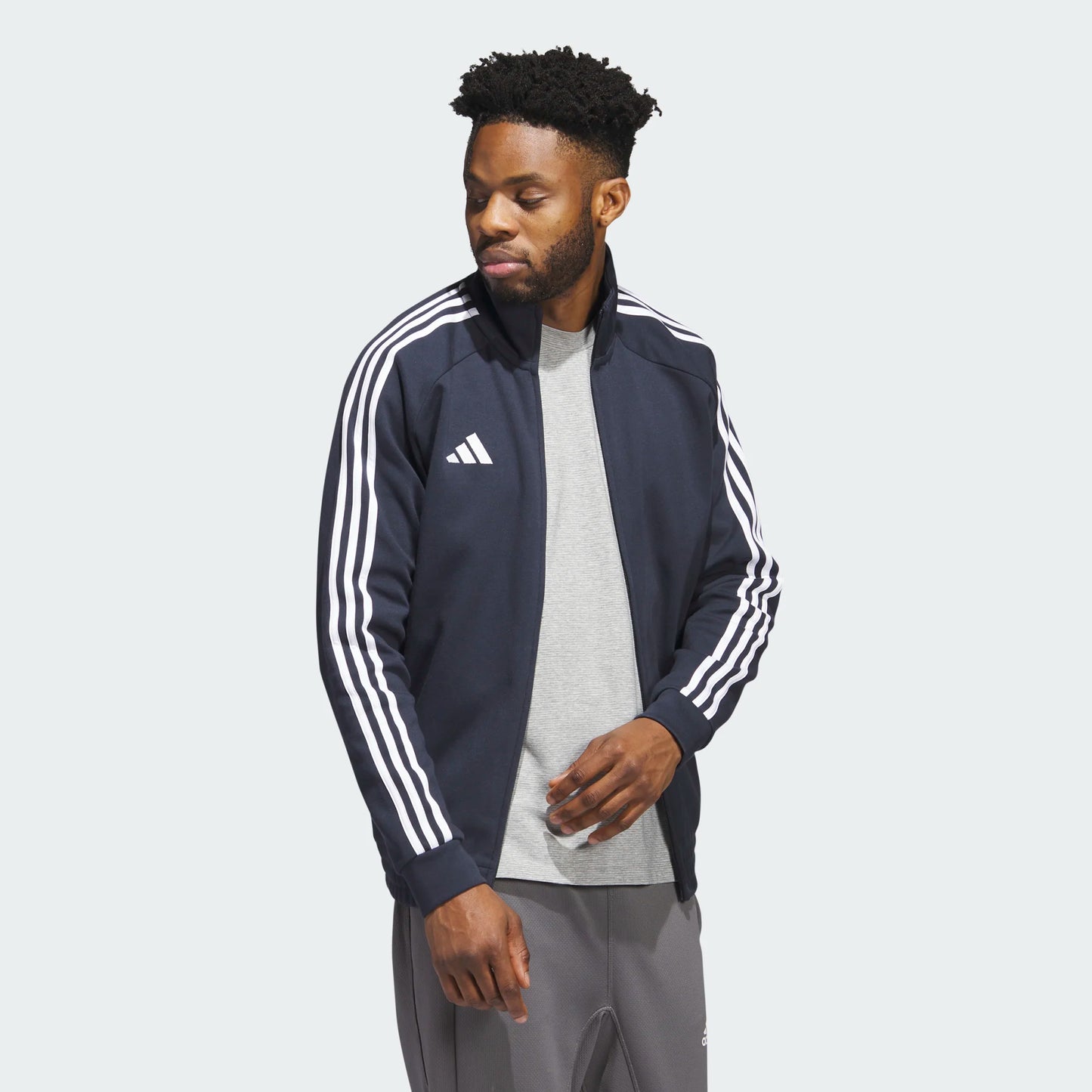 Adidas Navy/White NHL Track Jacket Men's