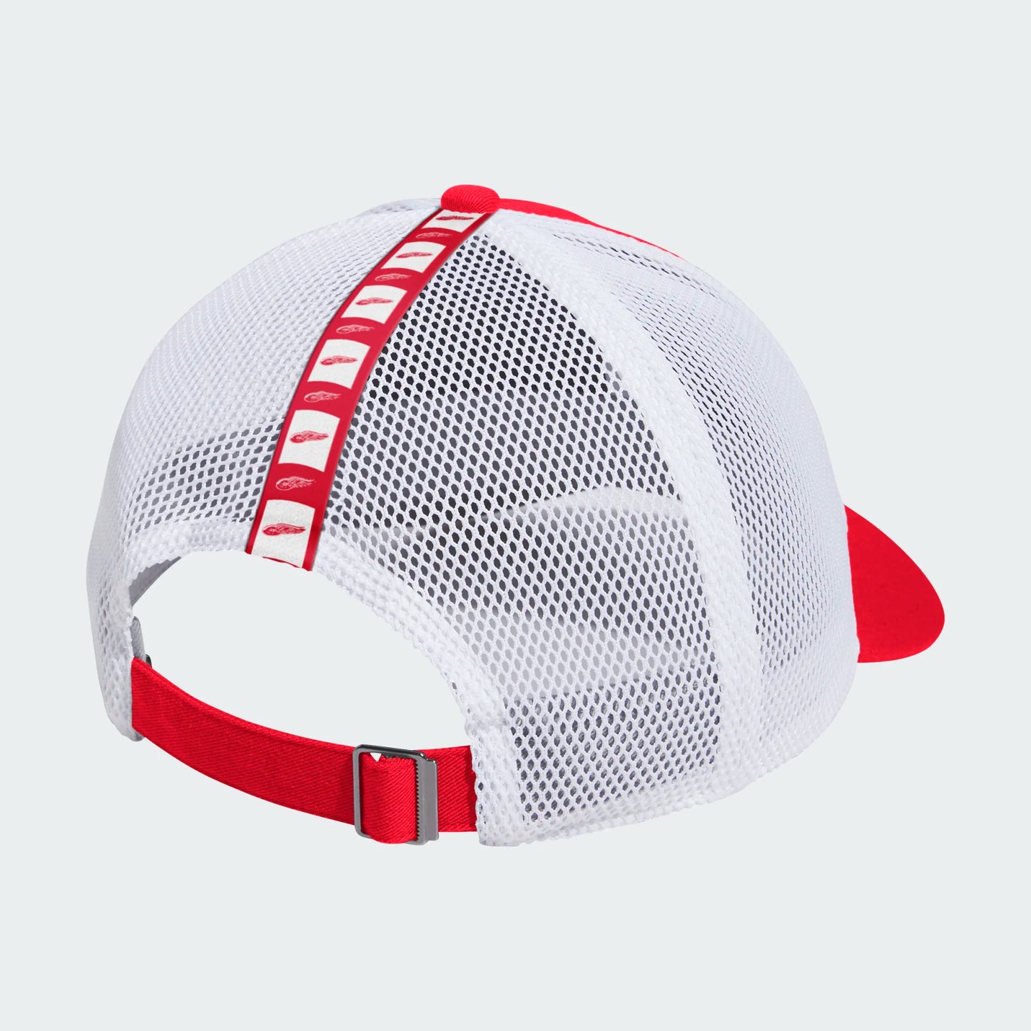 Men's Detroit Red Wings adidas Red/White Cross Sticks Trucker Adjustable Hat