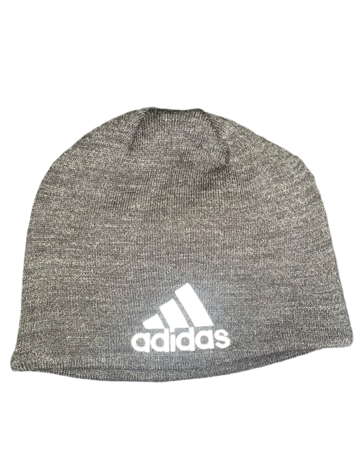Chicago Bulls Adidas Reversible Team Knit Hat - Gray/Black