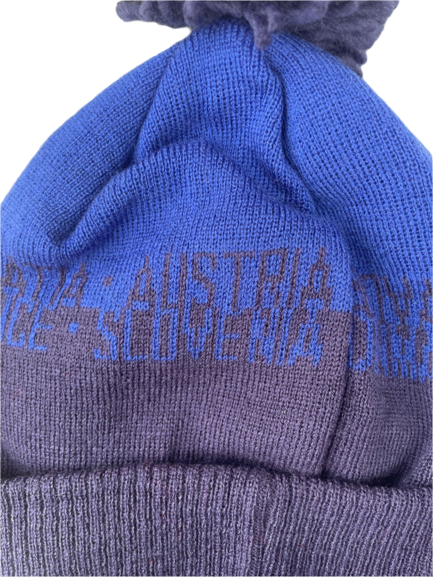 Adidas Men's Team Europe Cuff Pom Knit Hat - World Cup of Hockey 2016