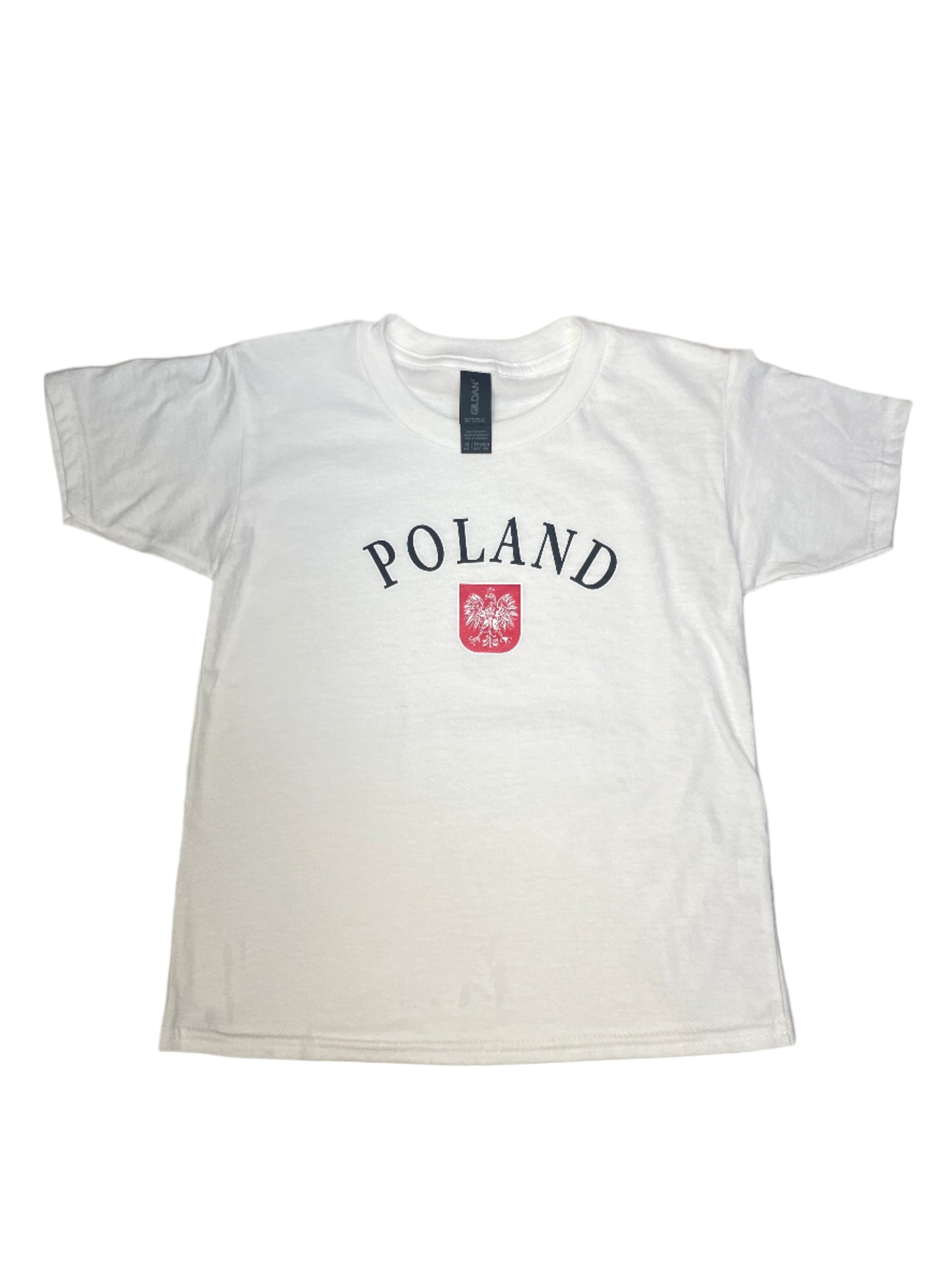 Poland Emblem and Shield Youth T-Shirt