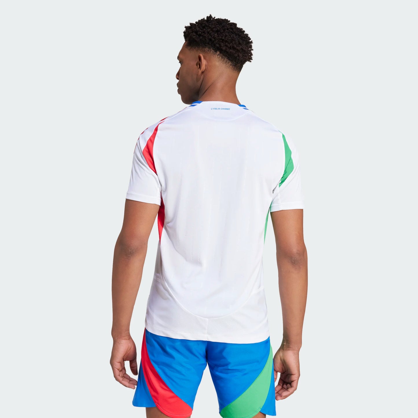 Adidas Men Adult Soccer Italy 2024 Authentic Away Jersey - White HEAT.RDY
