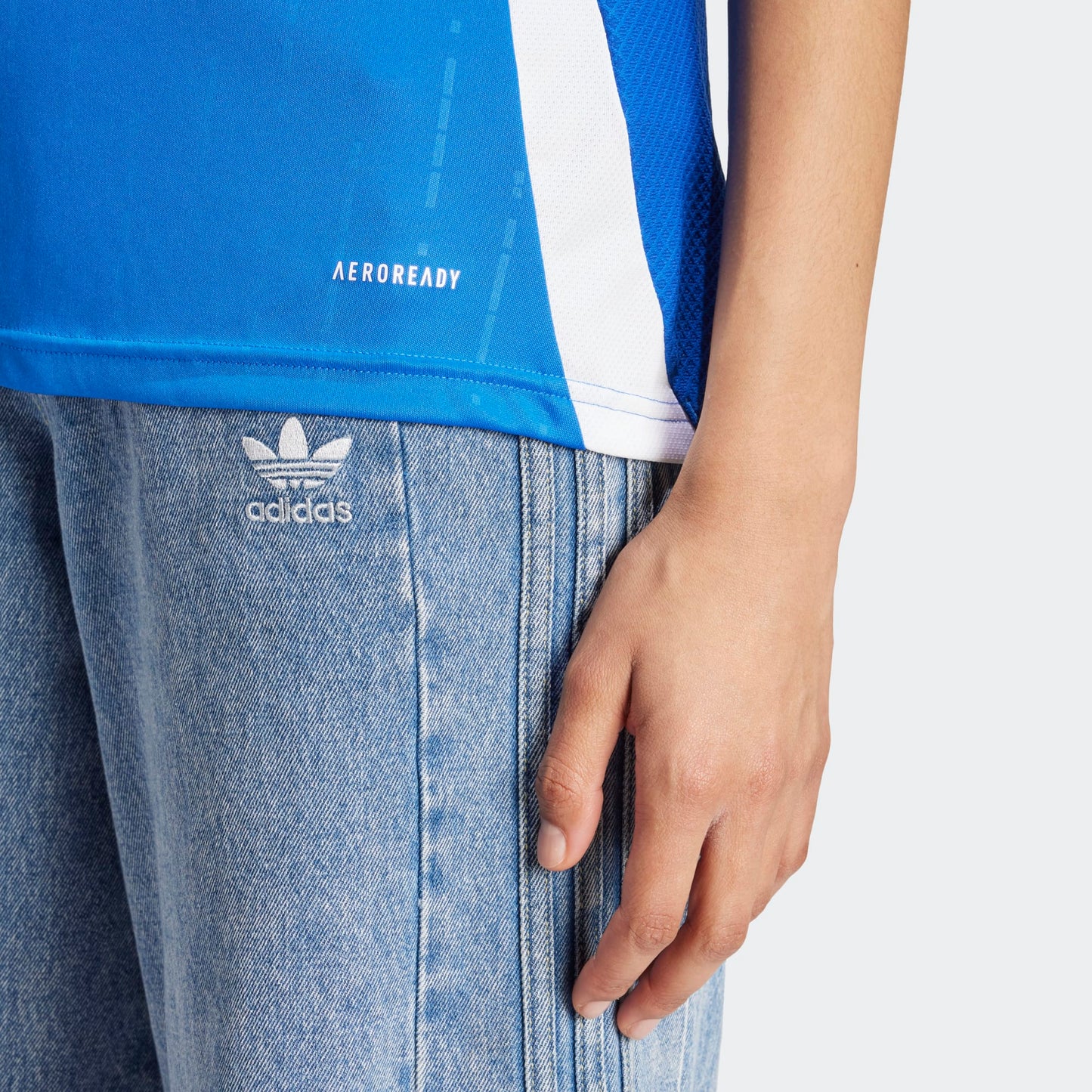 Adidas Women's Adult Soccer Italy 2024 Home Jersey - Blue