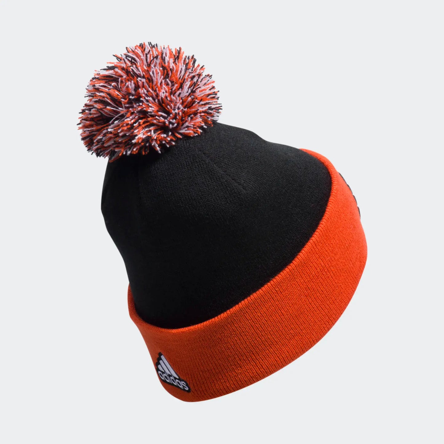 Adidas Men's Team Stripe Cuffed Pom Hat - Philadelphia Flyers