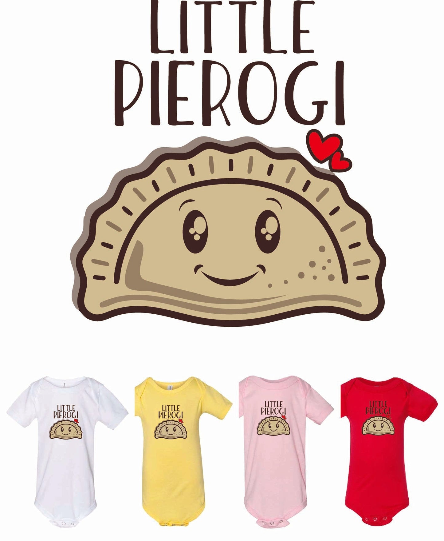 Little Pierogi Polska Baby Bodysuit