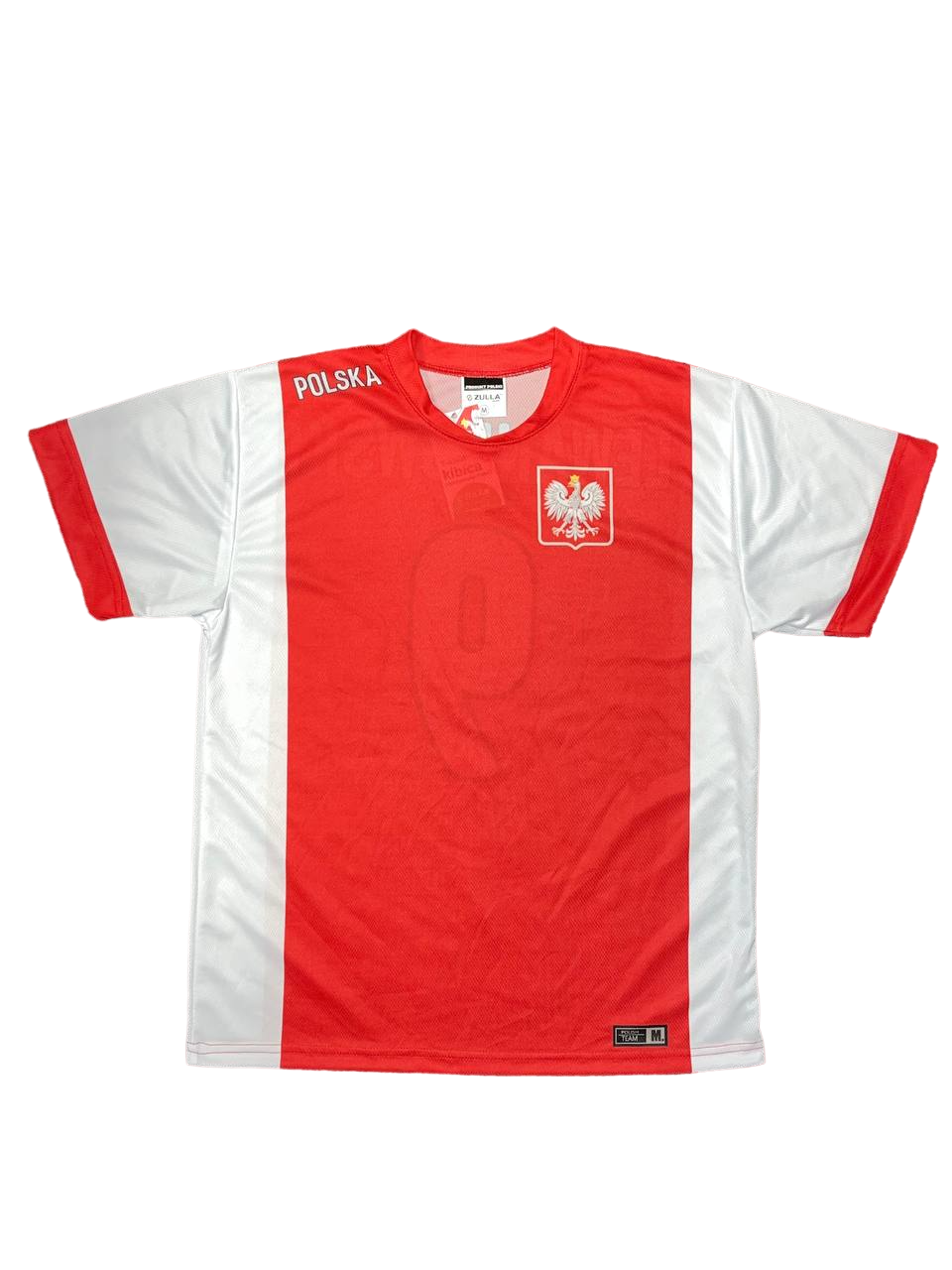 Mens Polska RED  Robert Lewandowski #9 Replica World Cup 2022 Jersey Made in Poland