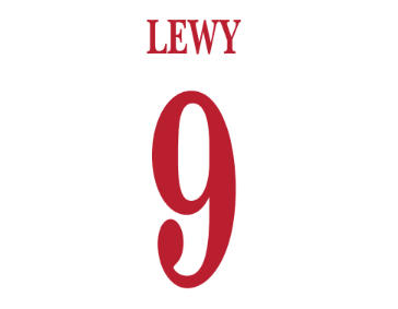 Lewy #9 T-Shirt Polska With Eagle Euro 2024 Soccer Poland Jersey Style