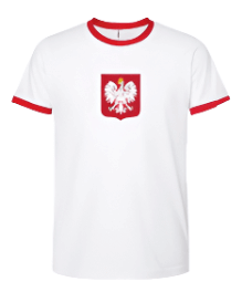 Lewy #9 T-Shirt Polska With Eagle Euro 2024 Soccer Poland Jersey Style