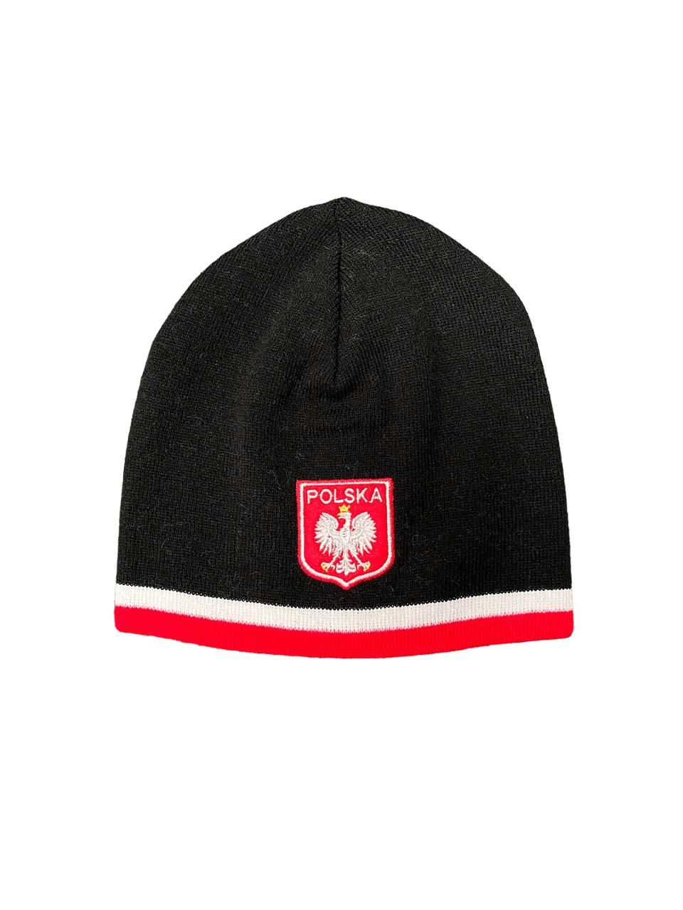 Polska Winter Hat With Polish Eagle Logo - Made in Poland