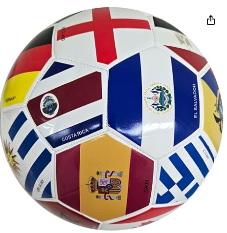 International Country Training Soccer Ball - Elite Edition - Size 5