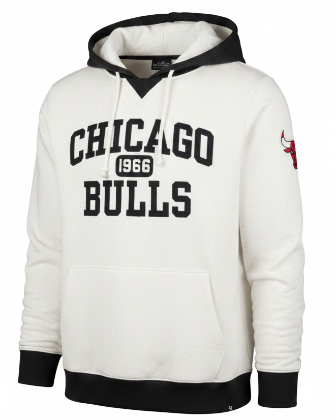 Chicago Bulls Sandstone Skipper Men's Hoodie