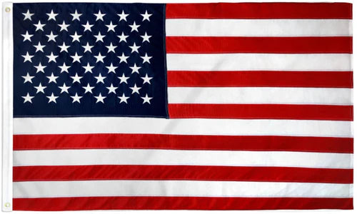 United States of America 3'x5' Embroidered Flag ROUGH TEX® 600D 2Ply
