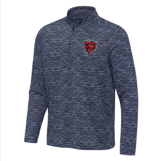 Chicago Bears Determined Authentic Antigua 1/4 Zip