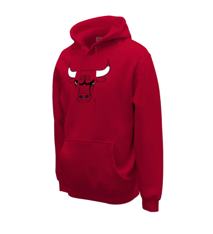 Chicago Bulls Stadium Essentials Unisex Fanatics Primary Logo Pullover Hoodie