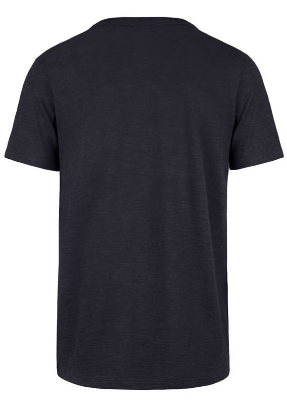 Chicago Cubs '47 Navy Blue Grit Vintage Scrum Short Sleeve Fashion T Shirt