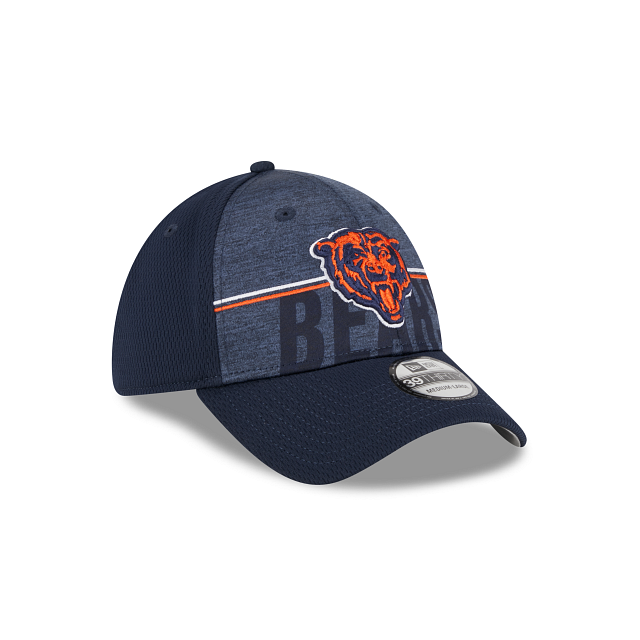 Men's New Era Navy Chicago Bears 2023 NFL Training Camp Primary Logo 39 Thirty Hat