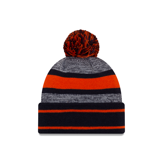 Bears New Era Striped Cuff Pom Knit