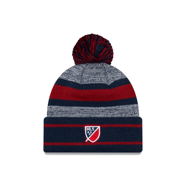 Chicago Fire New Era Pom Knit Hat