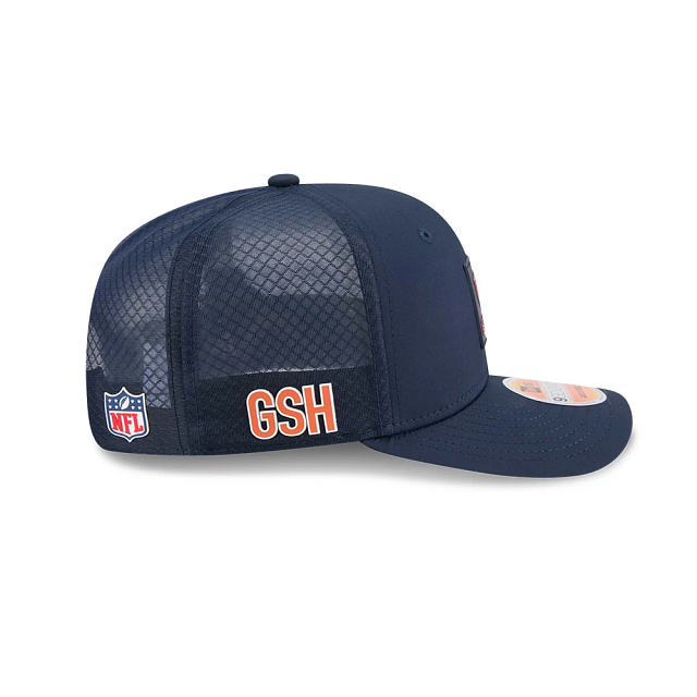 Chicago Bears 2025 Sideline 9SEVENTY New Era Adjustable Hat