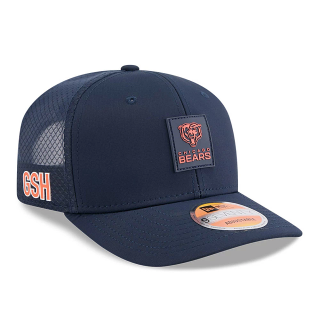 Chicago Bears 2025 Sideline 9SEVENTY New Era Adjustable Hat
