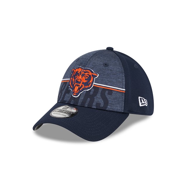 Men's New Era Navy Chicago Bears 2023 NFL Training Camp Primary Logo 39 Thirty Hat